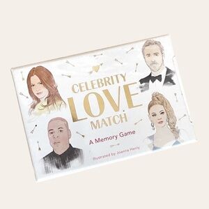 🌺 Celebrity Love Match Card Memory Game NEW by Laurence King